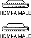 CAVO HDMI-HDMI 2.0 0,5MT 4K@60FPS