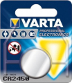 BATTERIA A BOTTONE AL LITIO, 3 VARTA PROFESSIONAL ELECTRONICS CR2450 (6450)