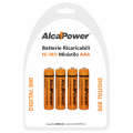 ALCAPOWER BLISTER 4 BATTERIE AAA NI-MH