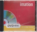 DVD RISCRIVIBILE DVD+RW 120MIN 4.7GB 4X IMATION