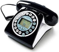 TELEFONO FISSO VINTAGE NERO - PHF-MAX-252