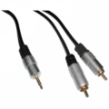 CAVO AUDIO STEREO RCA M > JACK 3,5 STEREO M